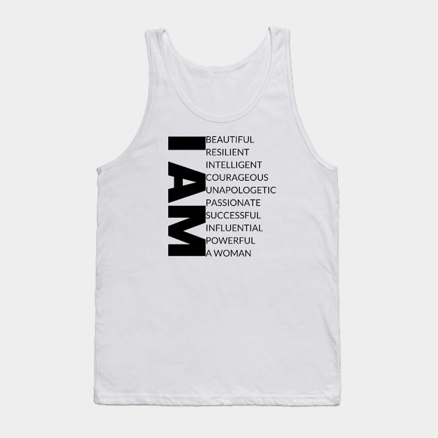 I AM Tank Top by West Virginia Women Work